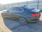 2017 Bmw 530 I Черный vin: WBAJA5C38HG893748