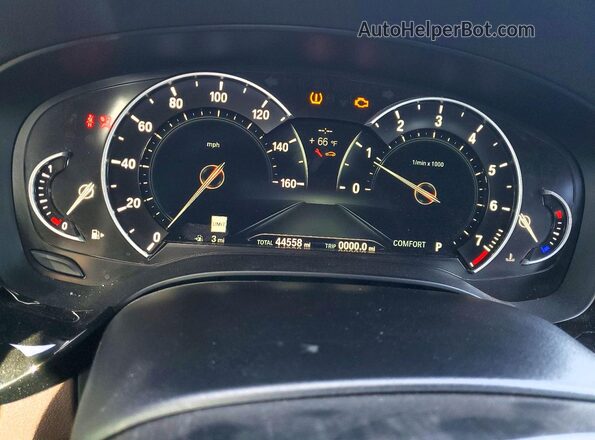 WBAJA5C53KWW05309 2019 BMW OTHER Белый Вид щитка приборов