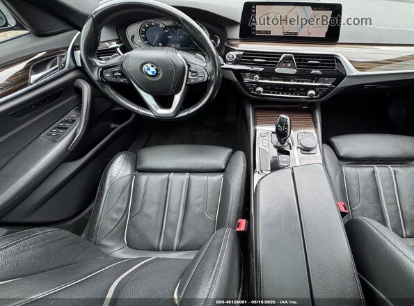 WBAJA5C54KBX87593 2019 BMW 5 SERIES Черный Вид наклейки с VIN-кодом