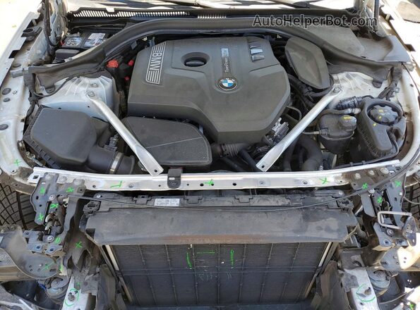 WBAJA5C57KWW11307 2019 BMW 5 SERIES Белый Вид задней части салона