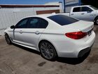 2019 Bmw 530 I Белый vin: WBAJA5C57KWW11307