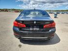 2017 Bmw 530 Xi Черный vin: WBAJA7C57HG457664
