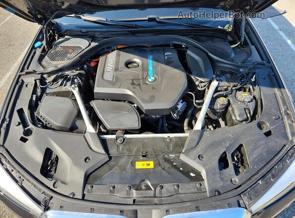 WBAJA9C03LCD12771 2020 BMW 5 SERIES Угольный Вид задней части салона
