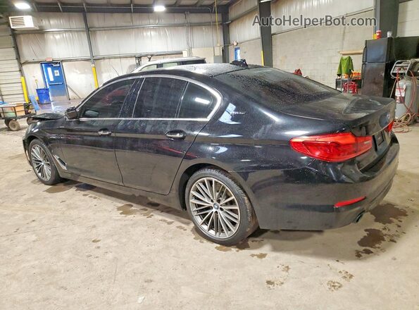 WBAJA9C50JB252587 2018 BMW 5 SERIES Black Trasero izquierdo
