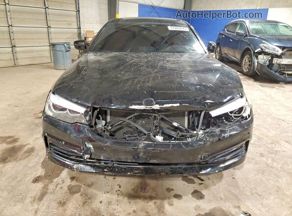 WBAJA9C50JB252587 2018 BMW 5 SERIES Black Vista frontal