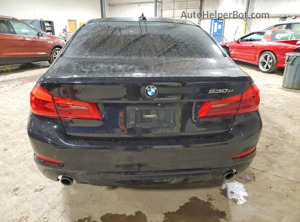WBAJA9C50JB252587 2018 BMW 5 SERIES Black Vista trasera