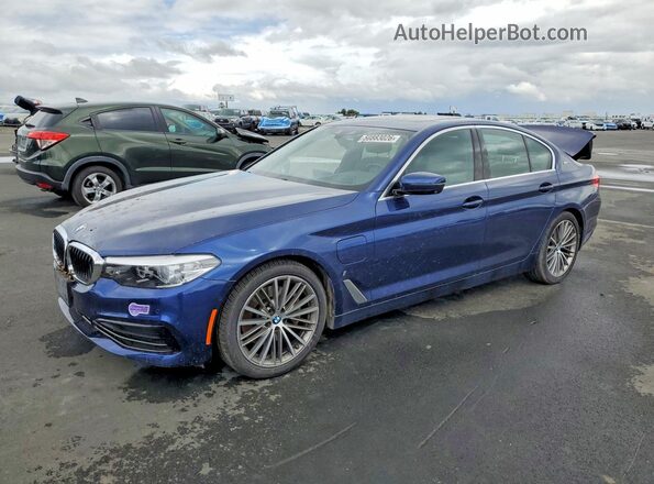 WBAJA9C52KB393954 2019 BMW OTHER Blue Przód lewy