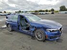2019 Bmw 530e Blue vin: WBAJA9C52KB393954