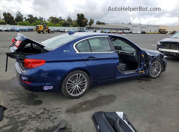 WBAJA9C52KB393954 2019 BMW OTHER Blue Tył prawy