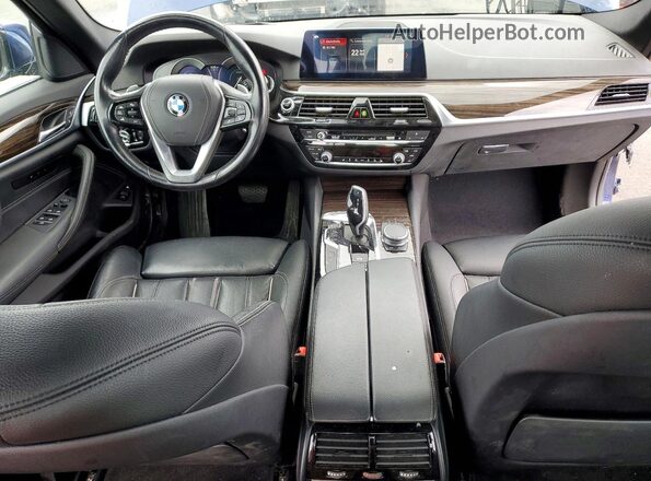 WBAJA9C52KB393954 2019 BMW OTHER Blue Widok deski rozdzielczej