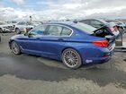 2019 Bmw 530e Blue vin: WBAJA9C52KB393954