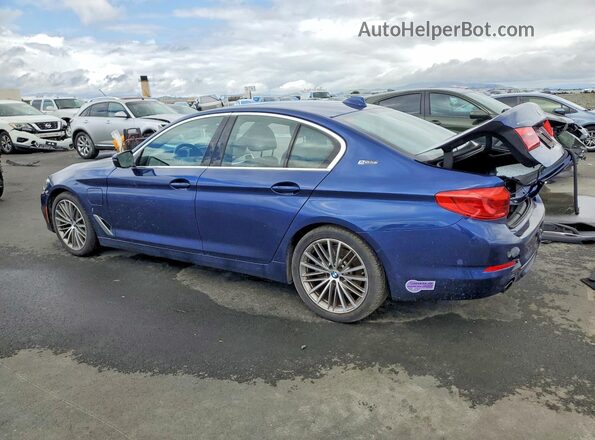 WBAJA9C52KB393954 2019 BMW OTHER Blue Tył lewy