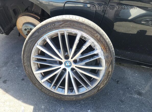 WBAJA9C53JB033221 2018 BMW 5 SERIES Черный Вид подкапотного пространства