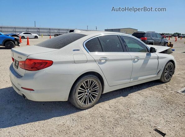 WBAJA9C53JB252907 2018 BMW 5 SERIES White Tył prawy