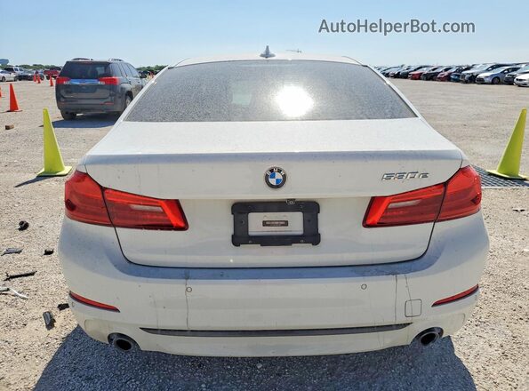 WBAJA9C53JB252907 2018 BMW 5 SERIES White Widok z tyłu