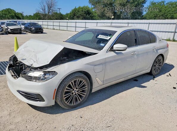 WBAJA9C53JB252907 2018 BMW 5 SERIES White Przód lewy