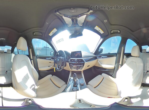 WBAJA9C54KB389419 2019 BMW OTHER Gray Widok naklejki z numerem VIN