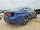 2019 Bmw 530e Синий vin: WBAJA9C54KB389503