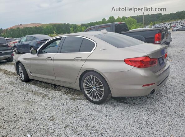 WBAJA9C55KB389249 2019 BMW 5 SERIES Silver Հետևի ձախ