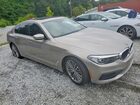 2019 Bmw 530e Silver vin: WBAJA9C55KB389249