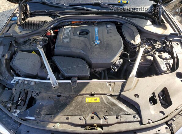 WBAJA9C56KB254491 2019 BMW 5 SERIES Blue Widok wnętrza z tyłu