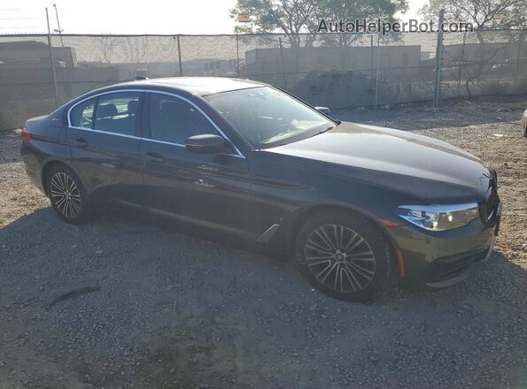 WBAJA9C56KB254491 2019 BMW 5 SERIES Blue Przód prawy