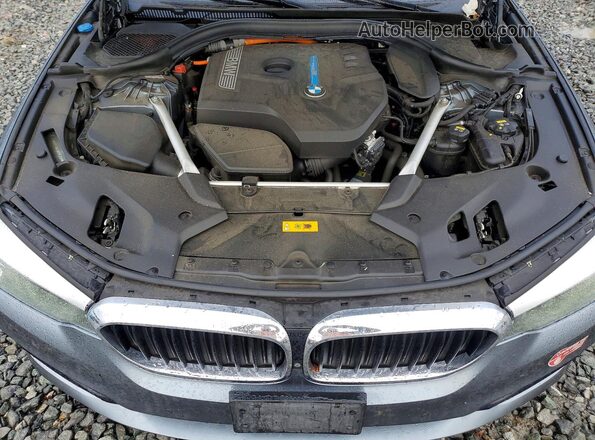 WBAJA9C58KB253908 2019 BMW 5 SERIES Синий Вид задней части салона
