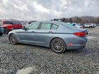 2019 Bmw 5 Series Синий vin: WBAJA9C58KB253908