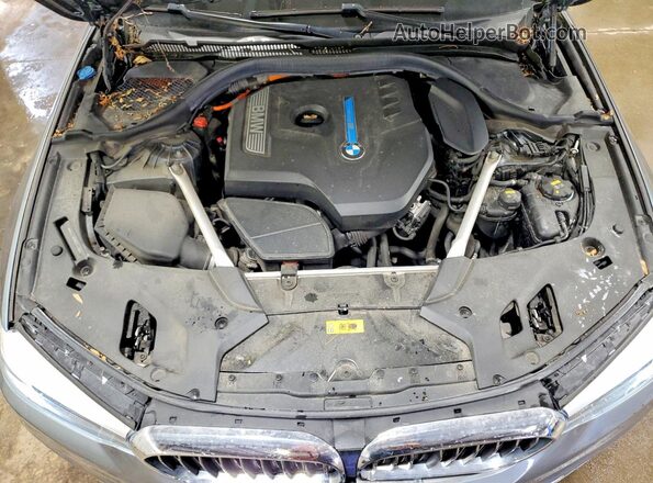 WBAJB1C01LCD44150 2020 BMW OTHER Gray უკანა სალონის ხედი