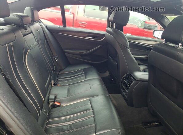 WBAJB1C54JB083933 2018 BMW OTHER Black Rear seats view