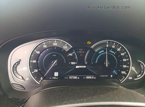 WBAJB1C54JB083933 2018 BMW OTHER Black Instrument cluster view