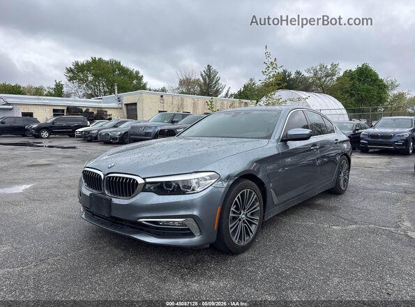 WBAJB1C56JB374403 2018 BMW OTHER Синий Передняя левая четверть