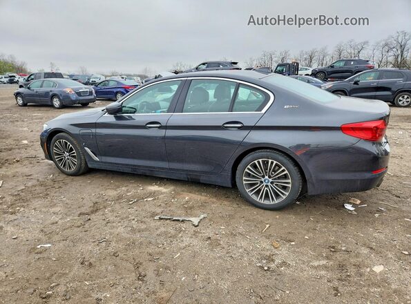 WBAJB1C58JB084065 2018 BMW 5 SERIES Угольный Задняя левая четверть