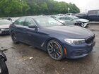 2019 Bmw 530xe Синий vin: WBAJB1C5XKB375586