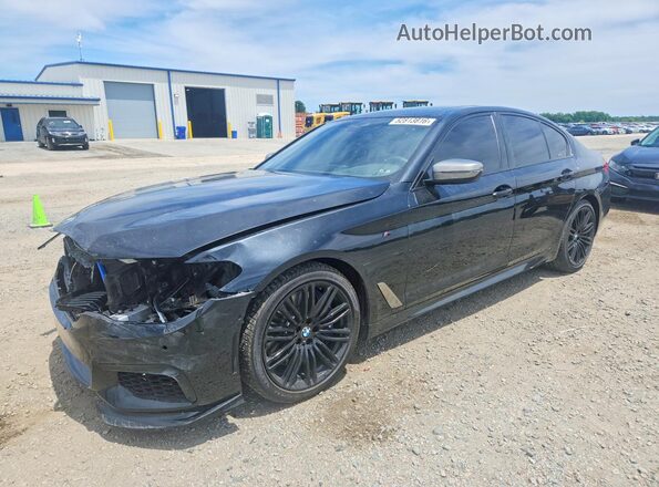 WBAJB9C50JG464583 2018 BMW M5 Black Front left
