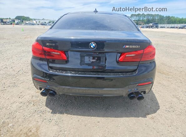 WBAJB9C50JG464583 2018 BMW M5 Black Rear view