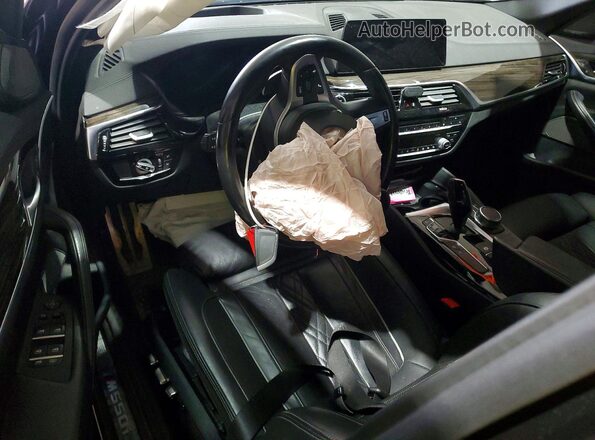 WBAJB9C50KB287502 2019 BMW M5 Серый Вид панели приборов