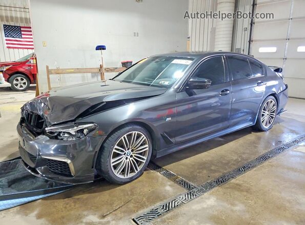 WBAJB9C50KB287502 2019 BMW M5 Серый Передняя левая четверть