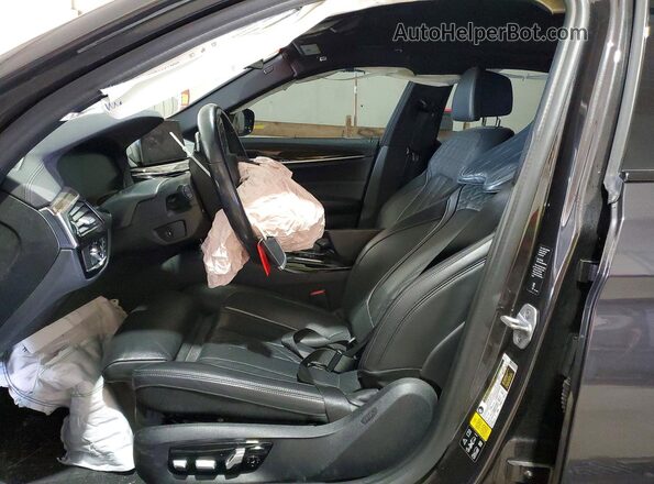 WBAJB9C50KB287502 2019 BMW M5 Серый Вид салона спереди