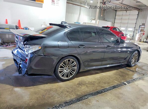 WBAJB9C50KB287502 2019 BMW M5 Серый Задняя правая четверть