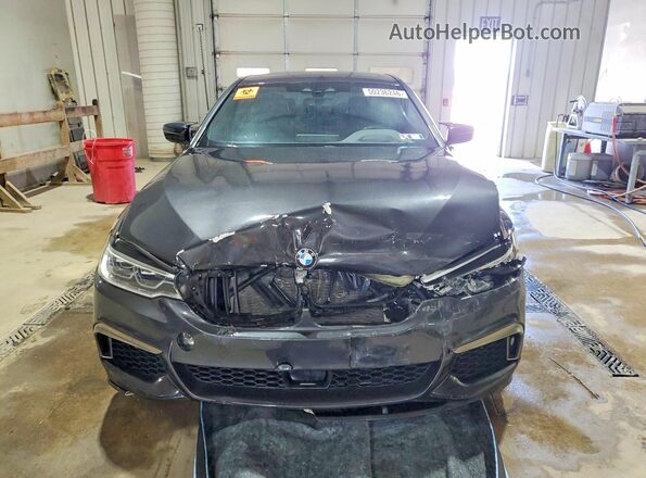 WBAJB9C50KB287502 2019 BMW M5 Серый Вид спереди