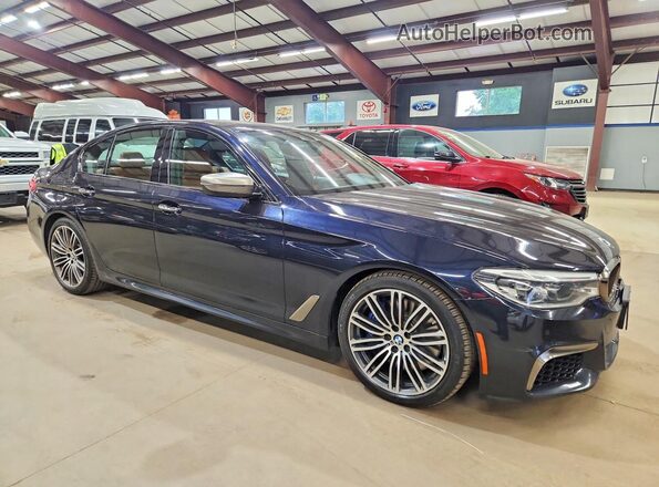 WBAJB9C52JB035796 2018 BMW OTHER Blue წინა მარჯვენა