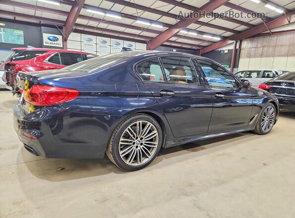 WBAJB9C52JB035796 2018 BMW OTHER Blue უკანა მარჯვენა