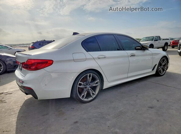 WBAJB9C54JB036528 2018 BMW M5 Белый Задняя правая четверть