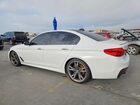 2018 Bmw M550xi Белый vin: WBAJB9C54JB036528