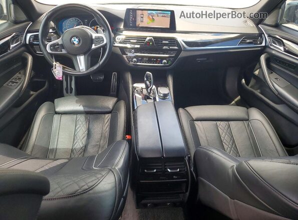 WBAJB9C54KB464133 2019 BMW M5 Белый Вид панели приборов