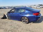 2019 Bmw M550xi Blue vin: WBAJB9C55KB465226