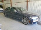 2018 Bmw M550xi Black vin: WBAJB9C56JB049765