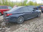 2018 Bmw M550xi Черный vin: WBAJB9C5XJB286968