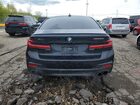 2018 Bmw M550xi Черный vin: WBAJB9C5XJB286968